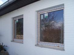 Kunststoff-Fenster eingebaut