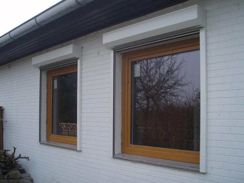 Kunststoff-Fenster in Holz-Optik
